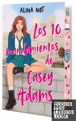 Portada del libro Liberty Haven 1. Los diez mandamientos de Casey Adams