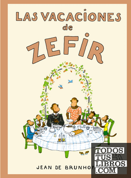 Portada del libro Babar: Las vacaciones de Zefir