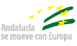 Logo Andalucía se mueve con Europa